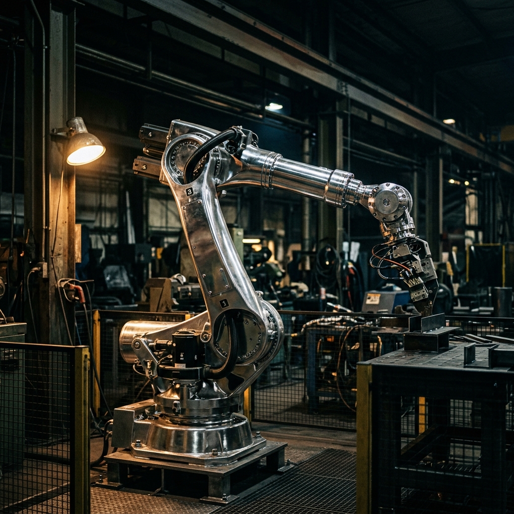 Custom robotic arm assembly mechanical design